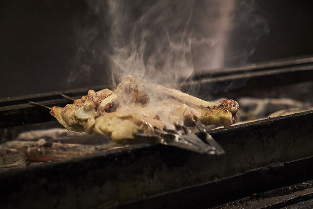 銀座鳥繁のもも焼きのお土産